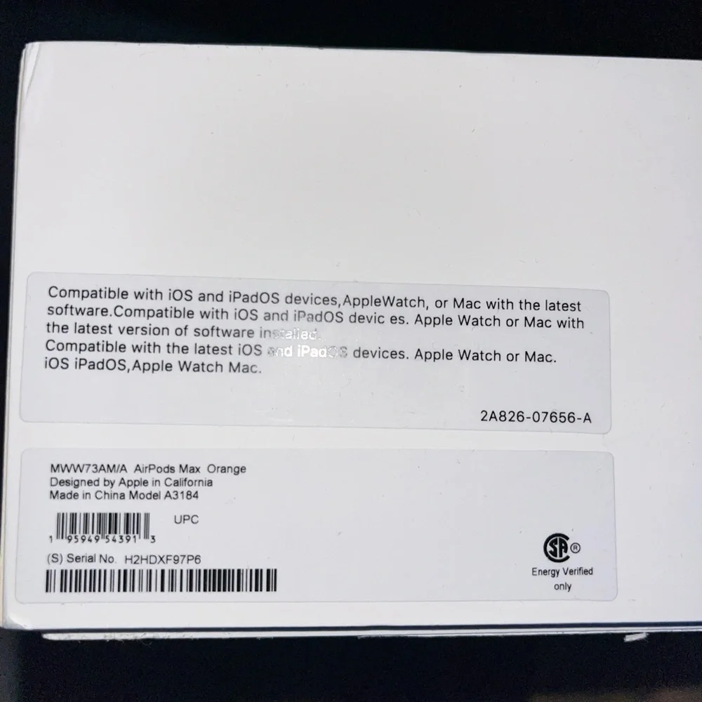 (LIKE NEW) Apple AirPods Max - Orange